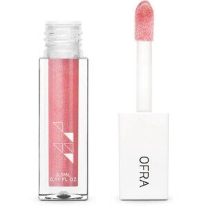 OFRA Lip Gloss In LOVE Sheer Shimmering Pink Coral 3.5ml/ .11oz Full Size NIB